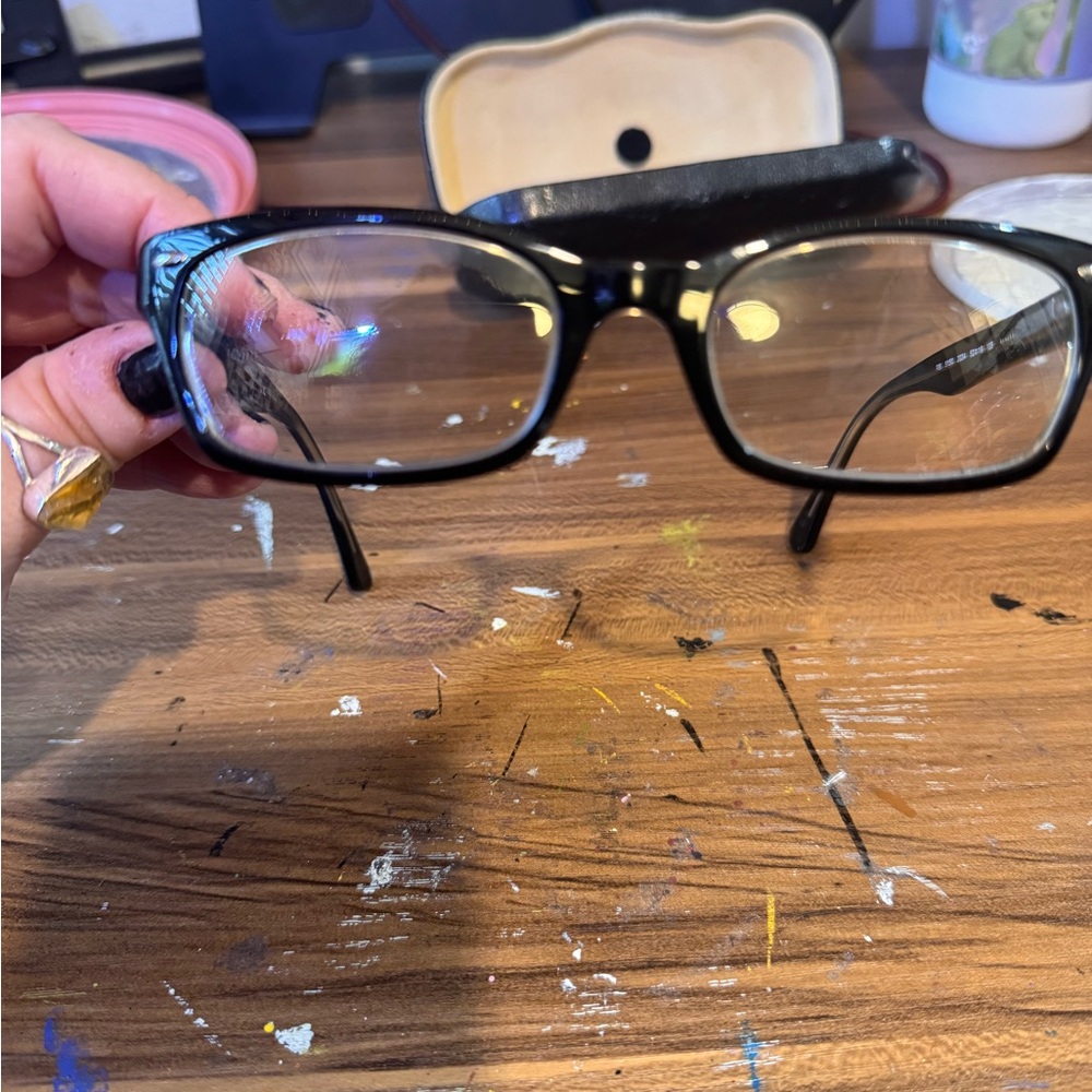 Black Square Frame Glasses